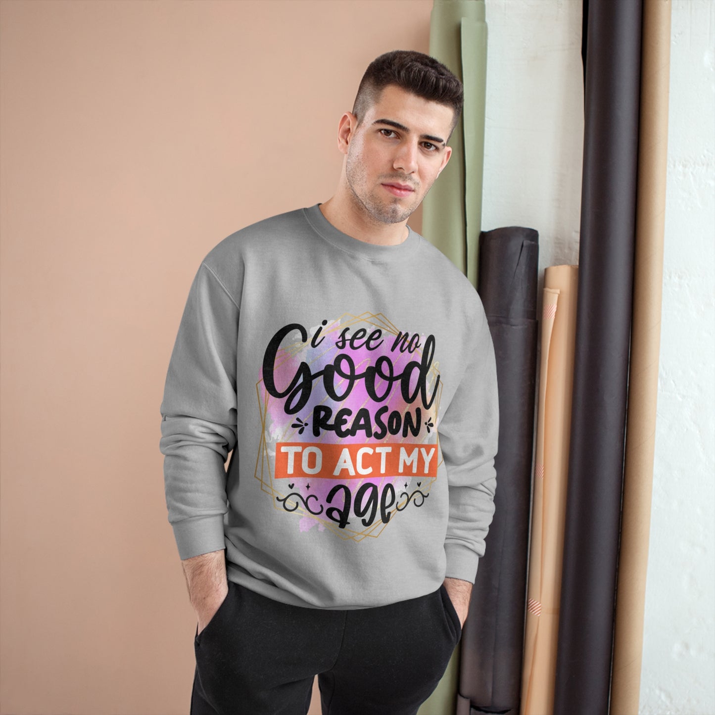 No Good Reason Champion Sweatshirt