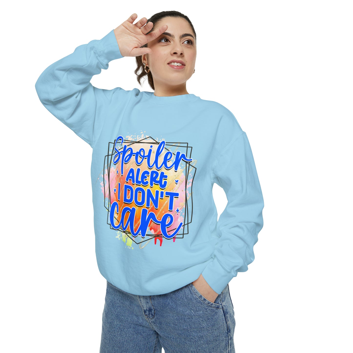 Spoiler IDC Unisex Garment-Dyed Sweatshirt