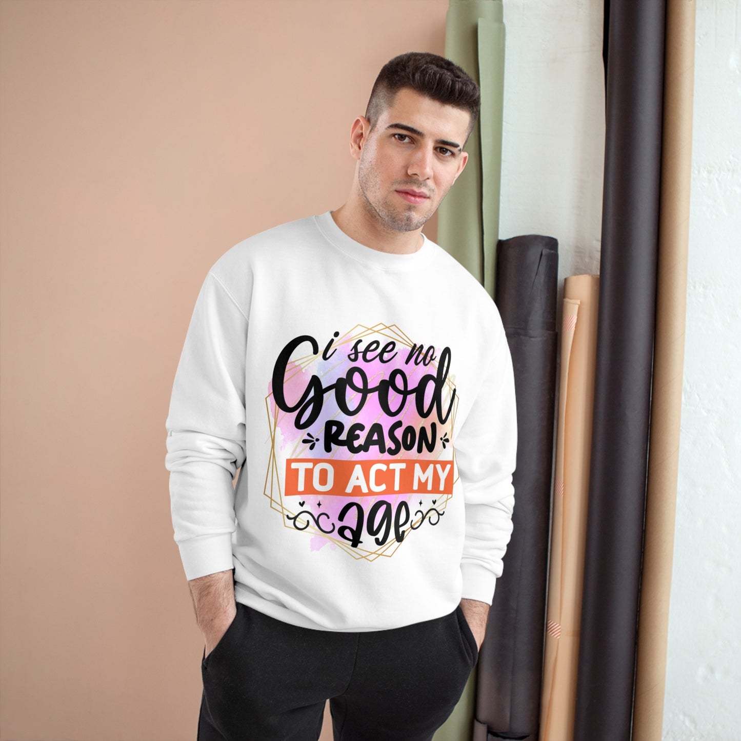 No Good Reason Champion Sweatshirt