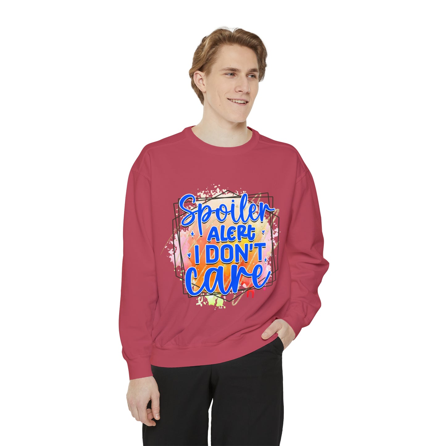 Spoiler IDC Unisex Garment-Dyed Sweatshirt