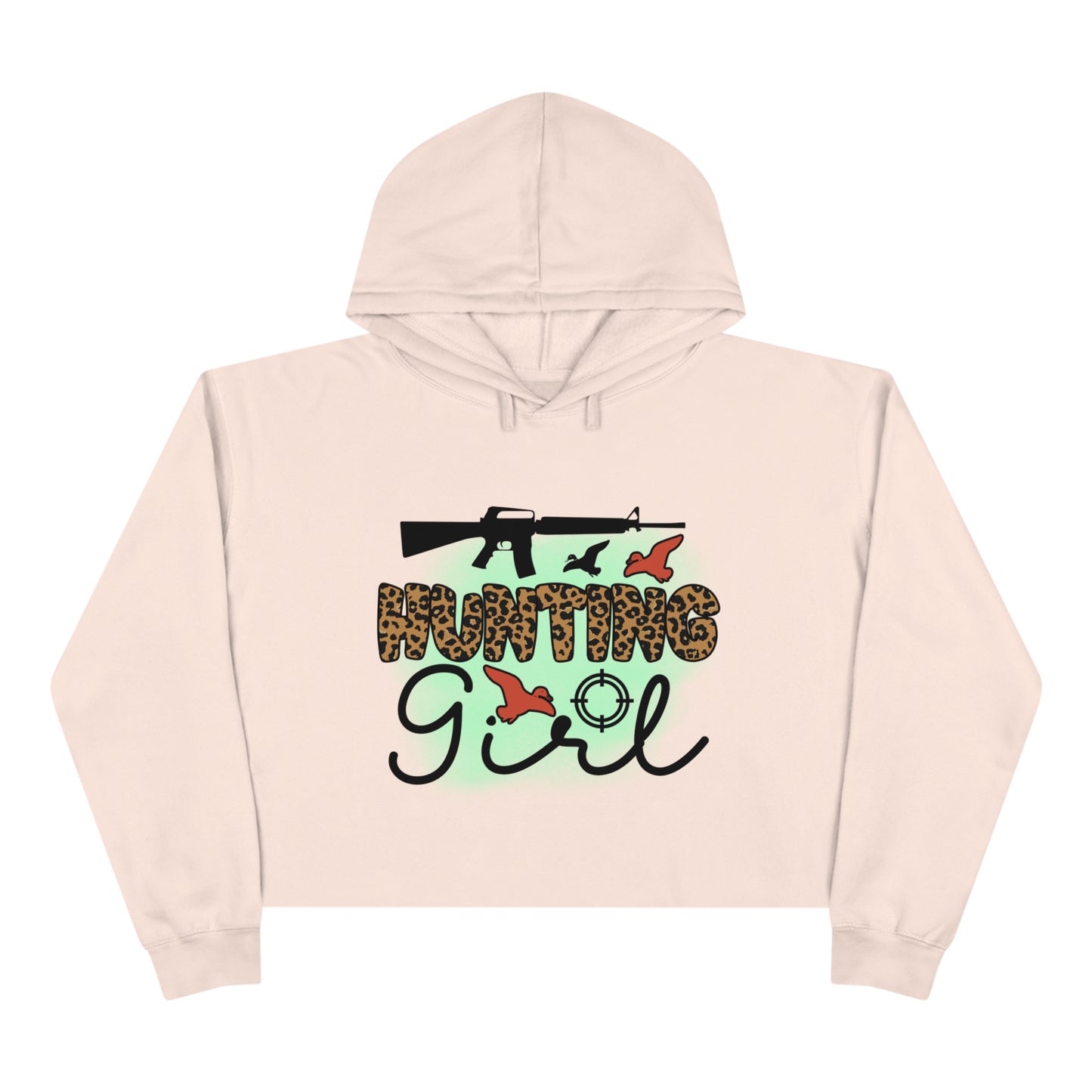 Hunting Girl Crop Hoodie