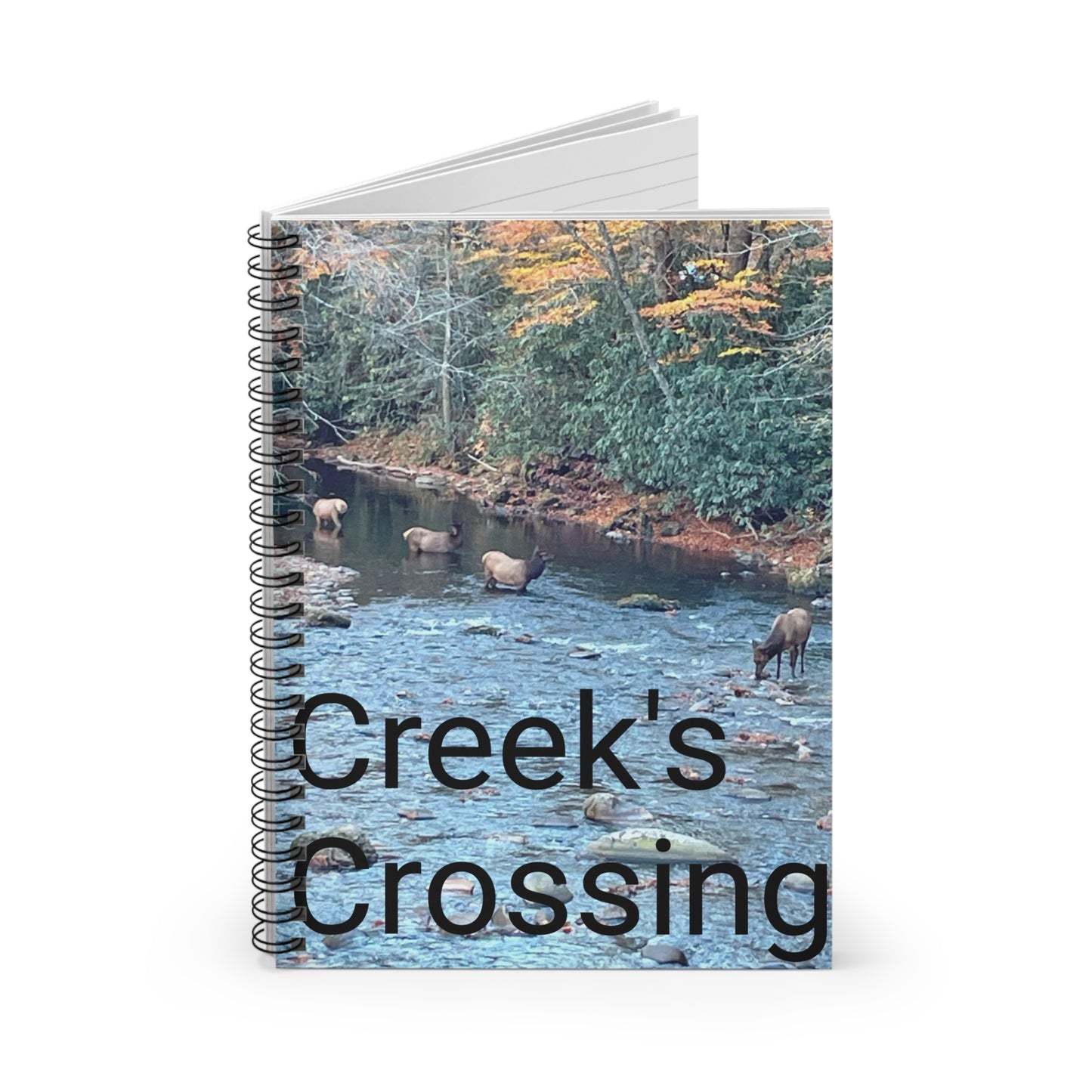 Creek's Crossing Spiral Notebook - Ruled Line