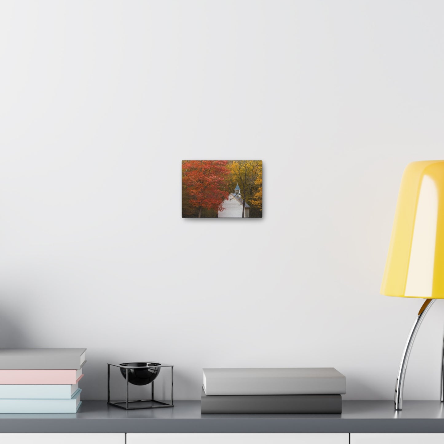 Fall Church Canvas Gallery Wraps