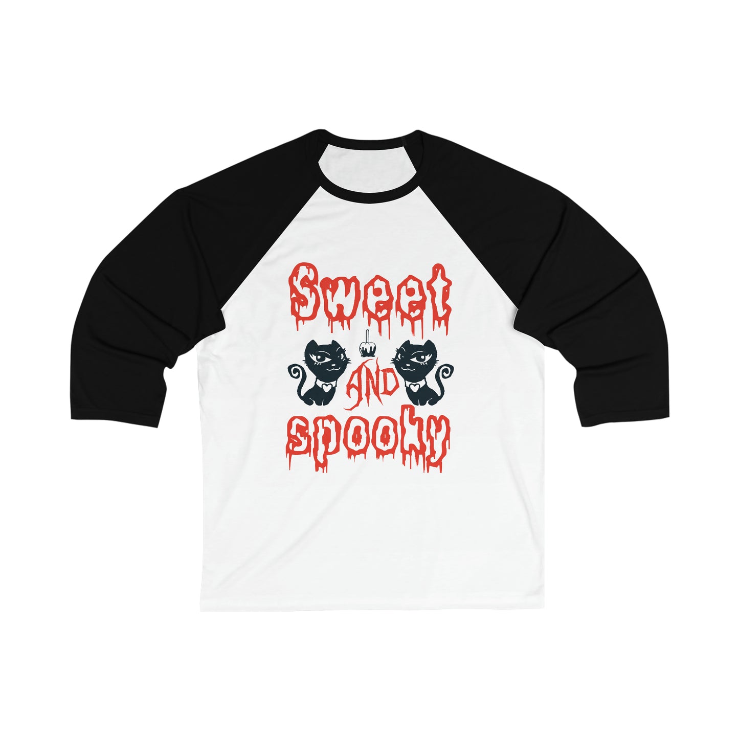 Sweet Spooky Unisex 3\4 Sleeve Baseball Tee