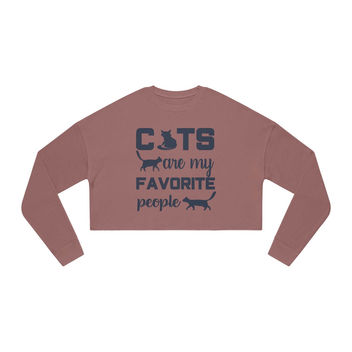 Favorite People Women's Cropped Sweatshirt