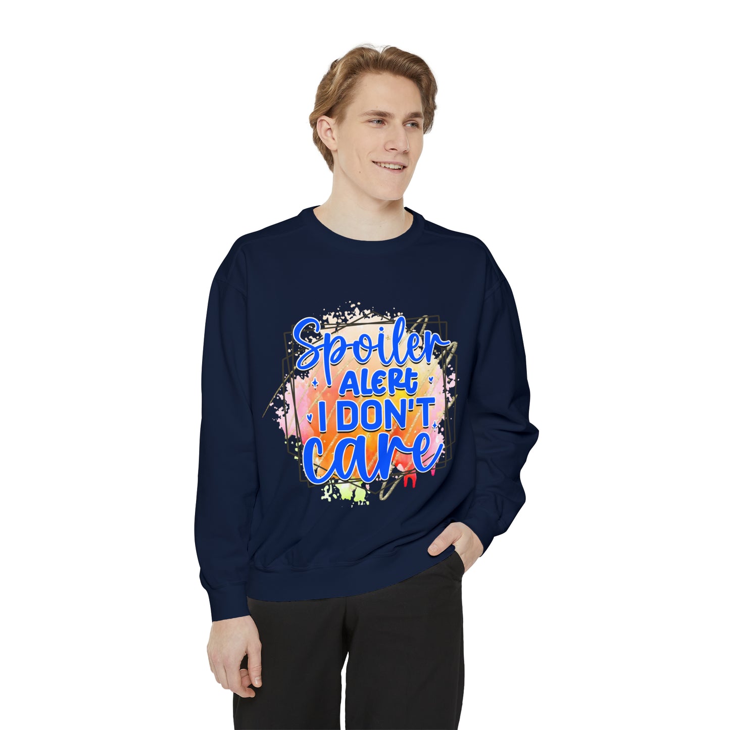 Spoiler IDC Unisex Garment-Dyed Sweatshirt