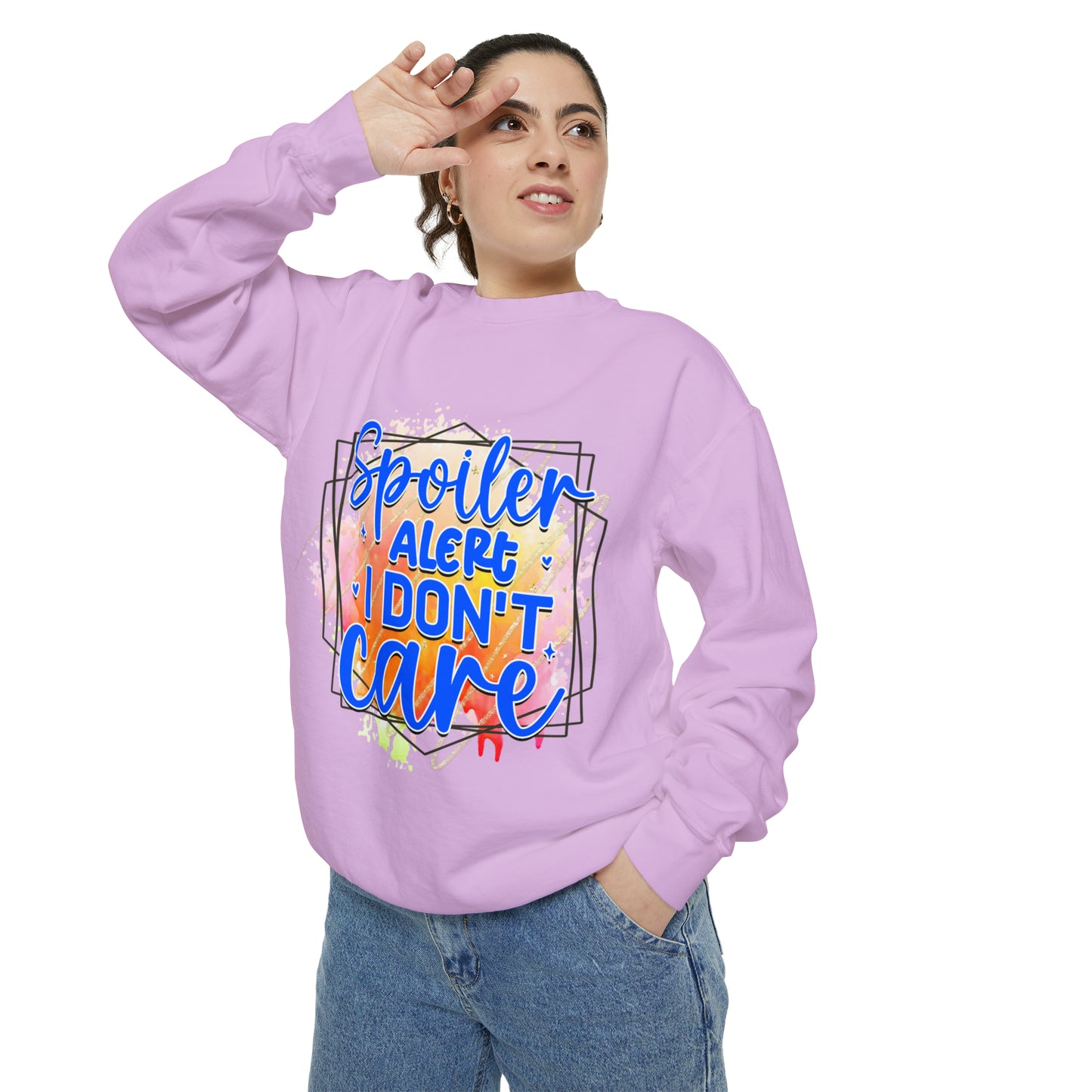 Spoiler IDC Unisex Garment-Dyed Sweatshirt