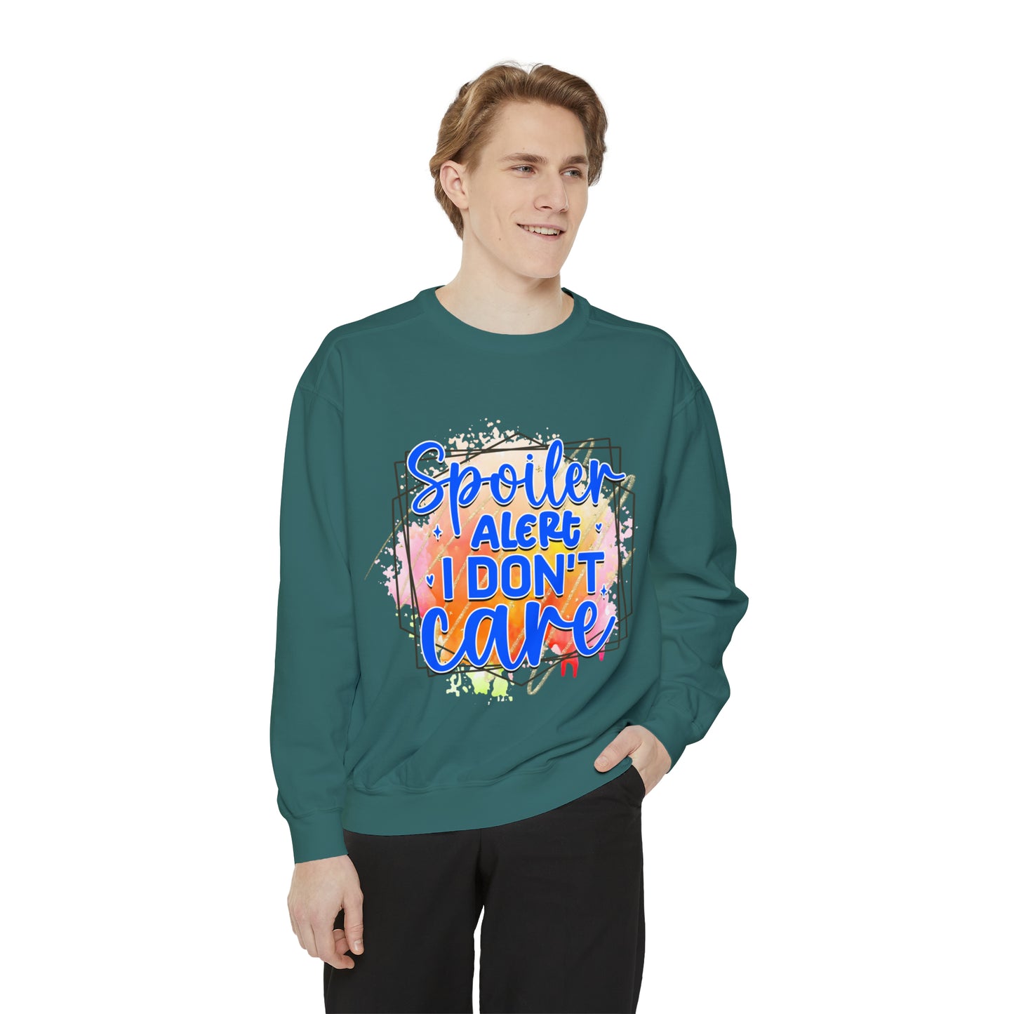 Spoiler IDC Unisex Garment-Dyed Sweatshirt