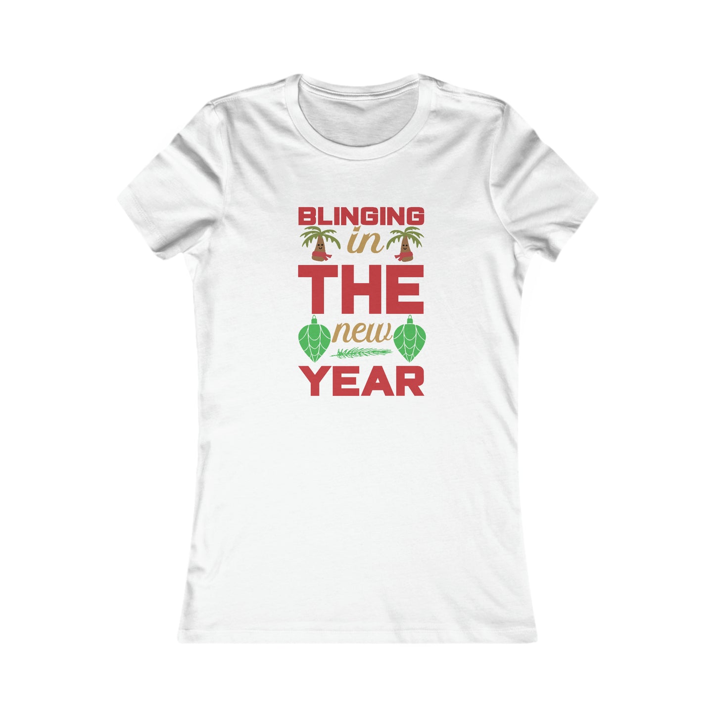 Bling In New Year Women's Favorite Tee