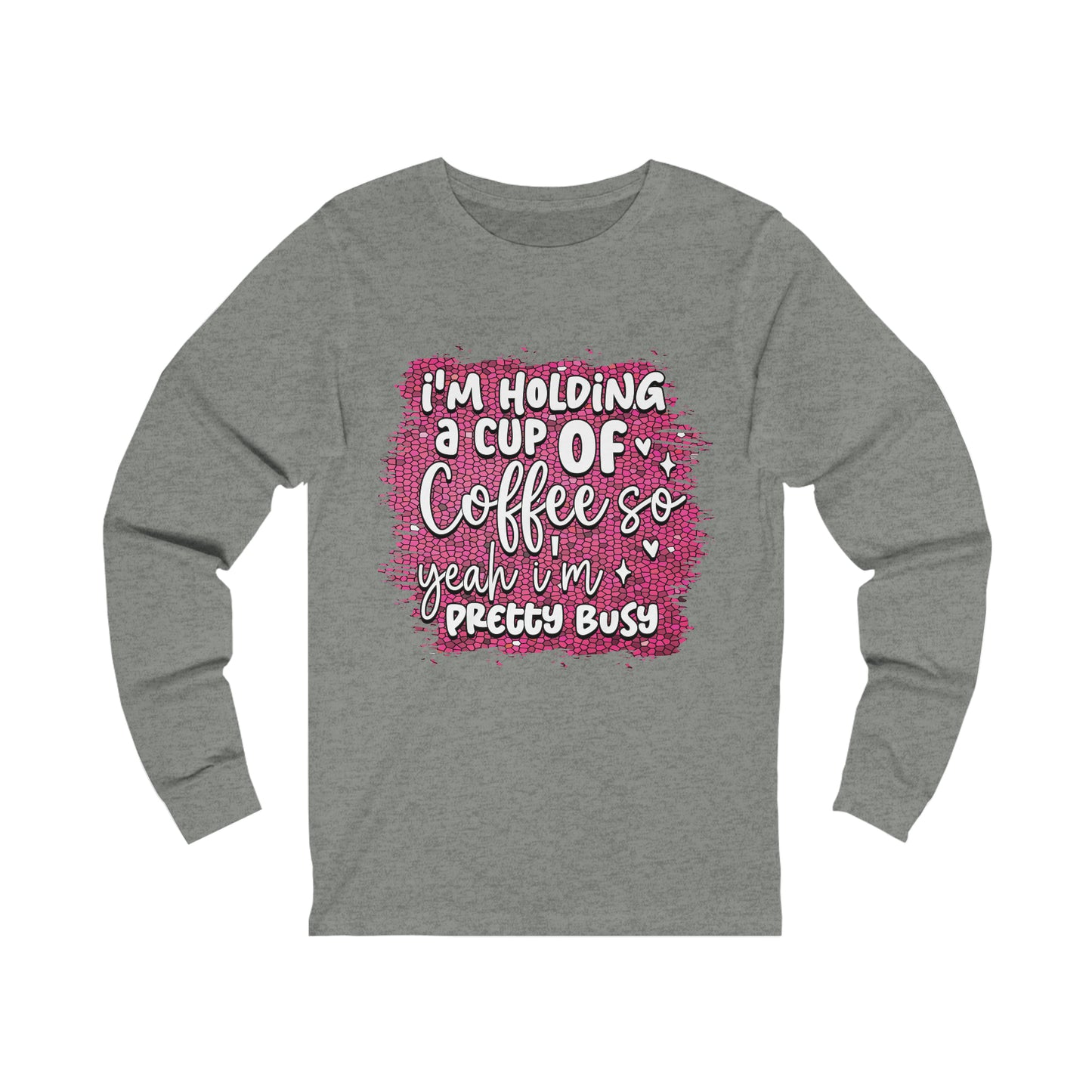 Cup Coffee Unisex Jersey Long Sleeve Tee