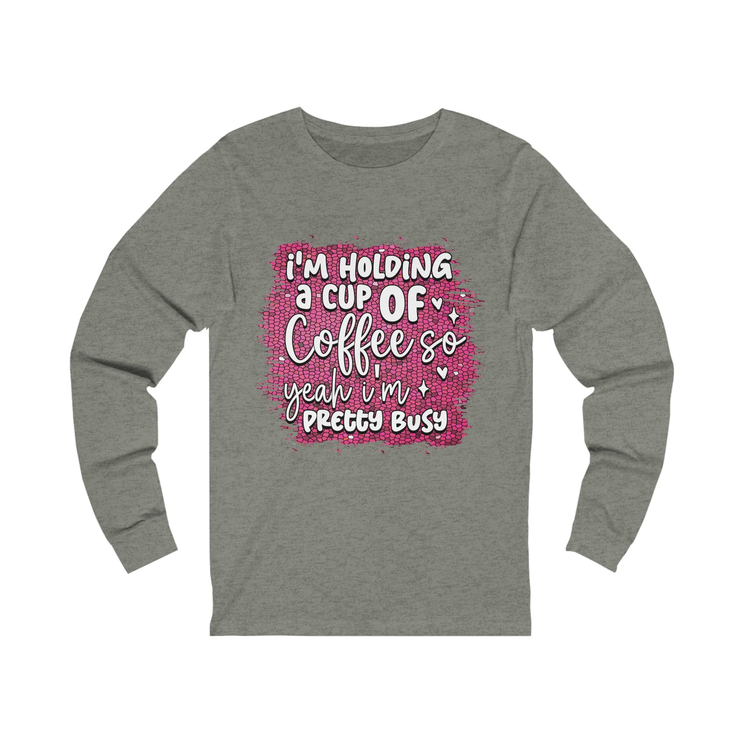 Cup Coffee Unisex Jersey Long Sleeve Tee