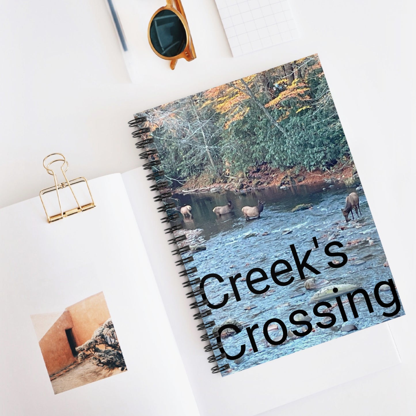 Creek's Crossing Spiral Notebook - Ruled Line