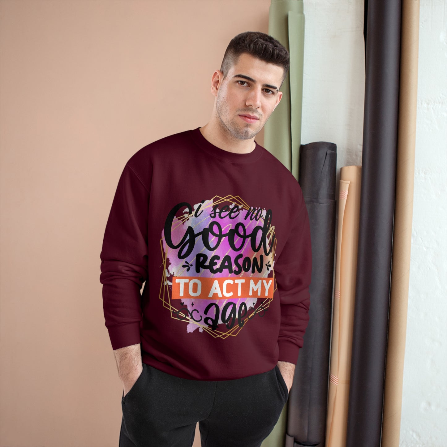 No Good Reason Champion Sweatshirt