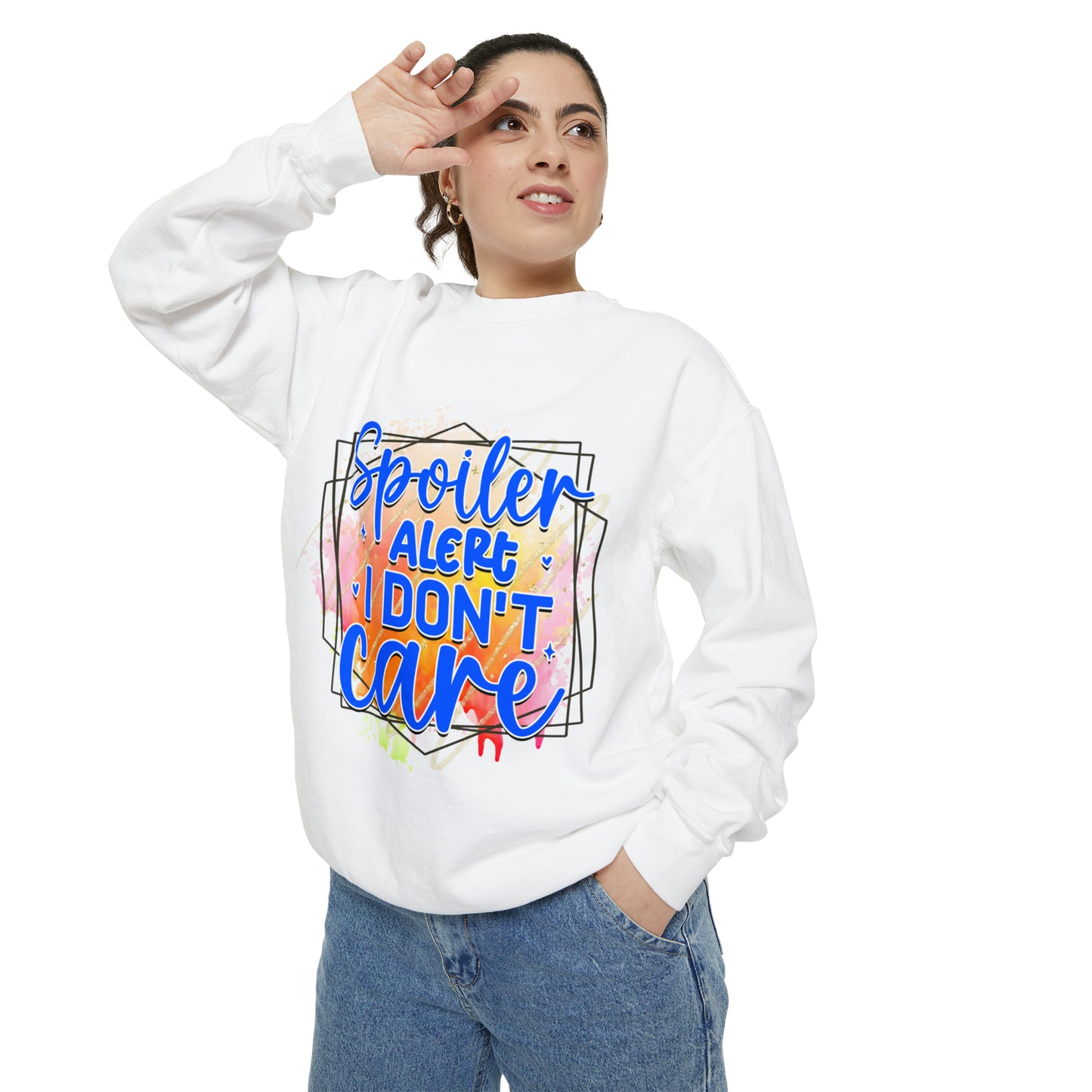 Spoiler IDC Unisex Garment-Dyed Sweatshirt