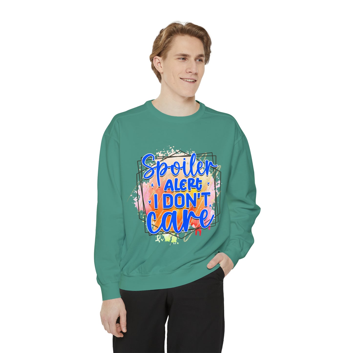 Spoiler IDC Unisex Garment-Dyed Sweatshirt