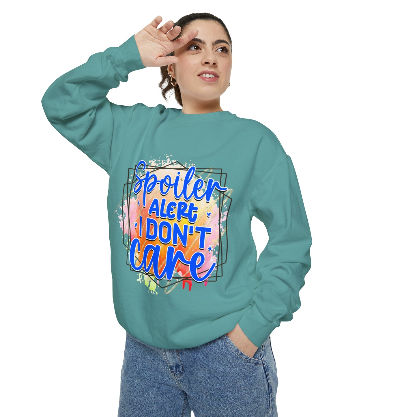 Spoiler IDC Unisex Garment-Dyed Sweatshirt