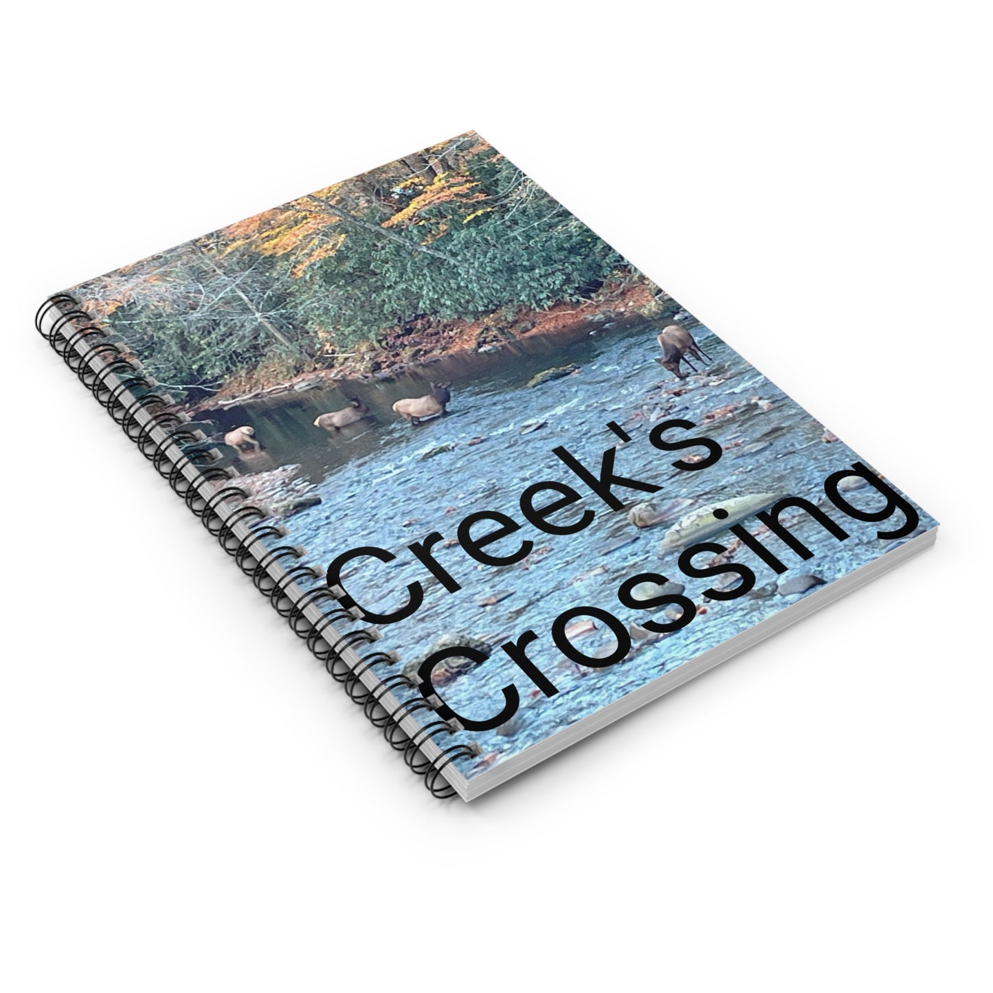 Creek's Crossing Spiral Notebook - Ruled Line