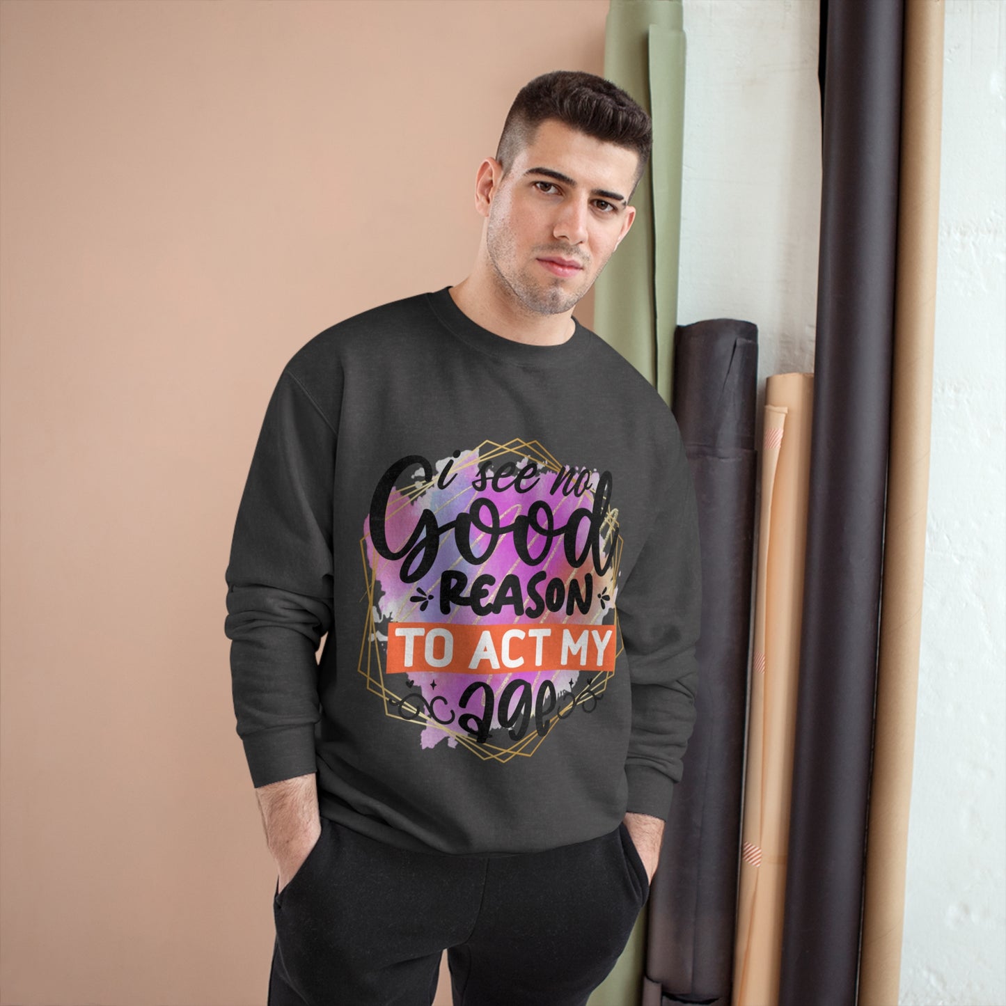 No Good Reason Champion Sweatshirt